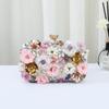 Women's Floral Evening Clutch: Elegant High-End Wedding and Banquet Handbag