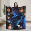 Couverture Flottante Trollhunters Contes d'Arcadia Super Chaude pour Canapé Fauteuil Voyage Rue Couvre-lit Housse de Canapé-Lit