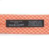 Excellent HERMES Tie H Logo Chaine d'Ancre All-over Print Regular Tie Orange 655609T Used