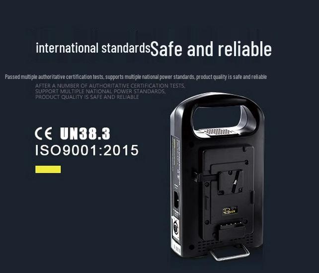 Yingchen RL-2KS Dual-Channel V-Port Battery Charger for Digital Mirrorless Cameras