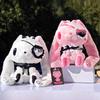 Masque de nuit Ours Sombre Style Gothique Œil en Cœur Marionnette Lapin Universelle à Main Jouet en Peluche Série Sombre Mignonne Pour Cadeau