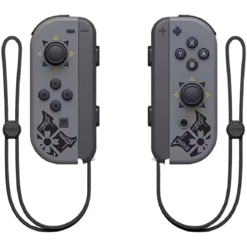 Wireless Bluetooth Joy-Con Controllers with Wake-Up Feature and Wrist Strap, Left and Right Separately for Switch