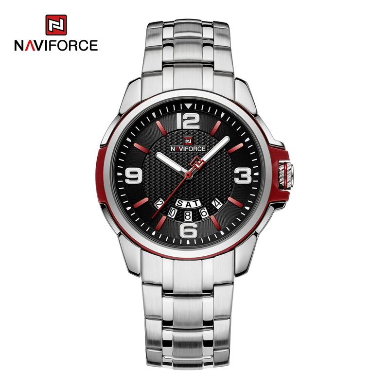 Men Wristwatch Top Brand Luxury Waterproof Watch Original Stainless Steel Sport Military Quartz Male Clock Gift