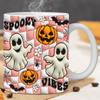 Pumpkin Cups Pumpkin Halloween Coffee Cups Cute Ceramic Drinkware With Handle For Autumn Holiday Birthday Tea Drinking Women Men