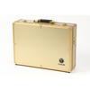 TOYGER CEO Storage Aluminum Attache Case, Holds Over 5,000 Cards (Gold)