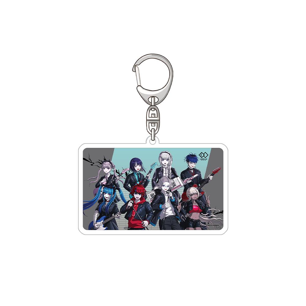 

The Hundred Line: Last Defense Academy Takumi Sumino Darumi Ameimiya Eito Aotsuki Official HD Acrylic Keychain Bag pendant Gifts 6 cm