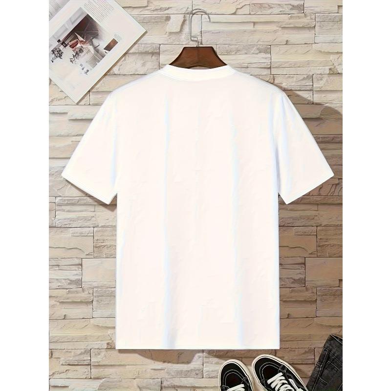 Kids Crew Neck Short Sleeve T-Shirt with Creative NO VABBE Letter Print