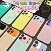 Macaron Contrasting Mesh Cooling Mobile Phone Case Is Suitable for iPhone16 Apple 17 Light and Large Window Protective Case 15.