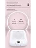 Portable Rechargeable Turbo Brushless Nail Dust Collector with Adjustable High Power for Nail Art