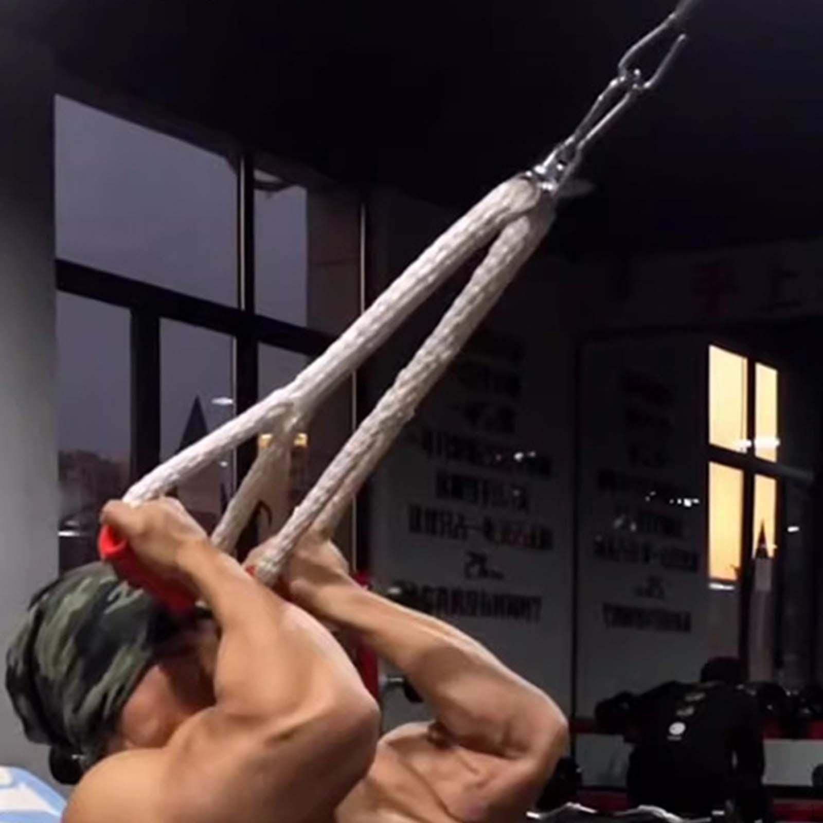 

, Кабельный шкив, Аксессуары, Оборудование, Тяговый канат для тяжелых условий эксплуатации, Канат для тяги вниз для помещений Length 70cm