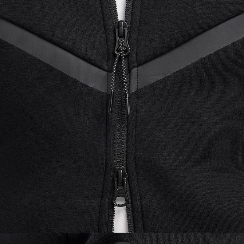 Nike Hooded Zip Up Tech Full Zip Windrunner Hoodie Hv0950 010 S2410