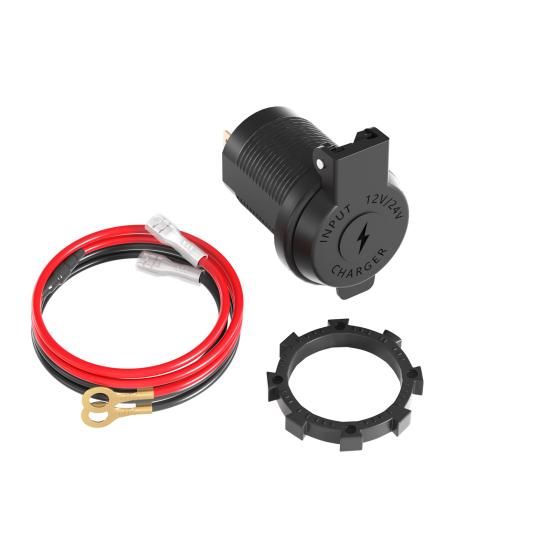 Double Prise USB Voiture 3.1A - Chargeur 12V/24V étanche Pour Auto, Camping-car, Bateau - 8