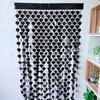 Creative Party Decoration Peach Heart Love Door Curtain Fashion Valentine's Day Wedding Party Decor Sequin Curtains
