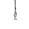 Nuova Collana a Pesce con Texture Geometrica Argentea Splicing Unisex Retrò Alta Moda Gioiello Raffinato Unico Regalo