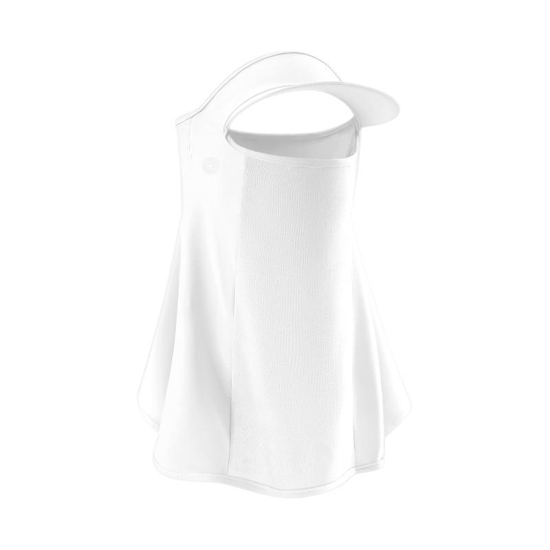 Outdoor Sports Sunscreen Mask Hat Anti-UV Sun Face Cover Sun Cap For Men Women Ice Silk Mask Neck Wrap Cover Breathable Summer Bike Cycling Face Mask