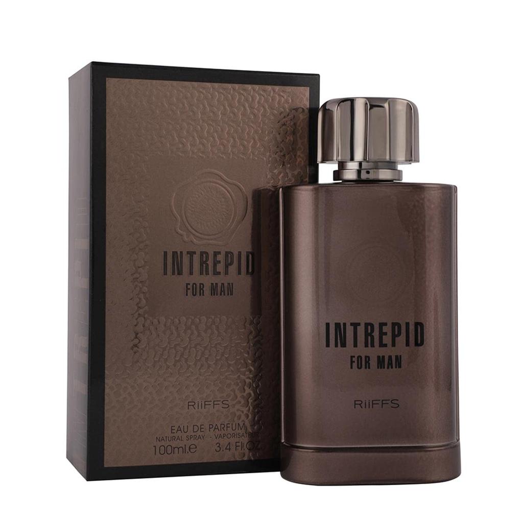 RiiFFS Intrepid Imported Long Lasting 100ml Men Perfume, Citrus, Floral & Sweet, Soothing Fragrance