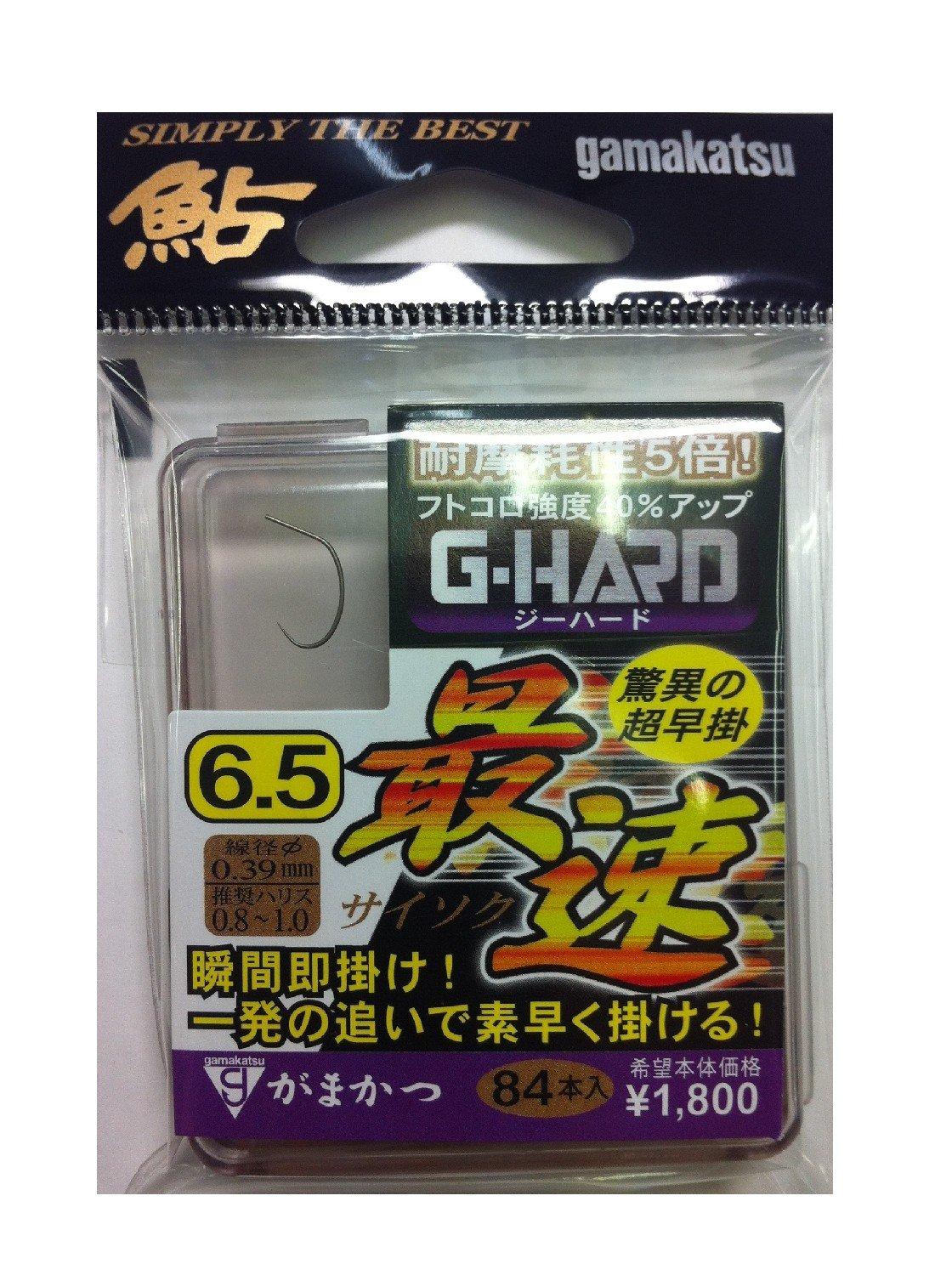 

Gamakatsu Single Hook The Box G-HARD Самый быстрый Нет. 6.5 Коричневый