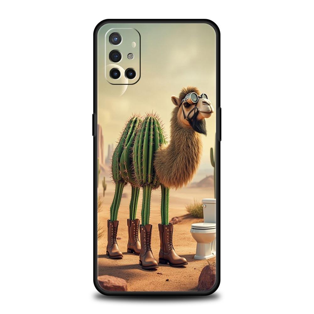 Animal Camel Phone Case For Oneplus 13R 13 12R 11 10T 10R Nord N100 N200 N10 10 9 9R 9RT CE 3 2 Z Pro 5G Soft TPU Cover Fundas