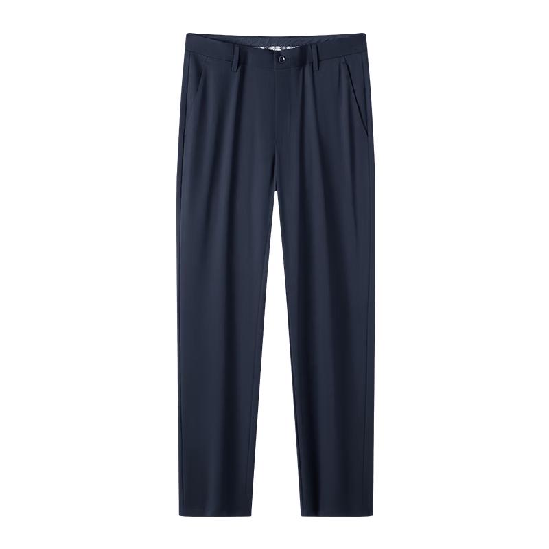 Hodo Men s Silk Blend Wrinkle-Free Casual Pants 36