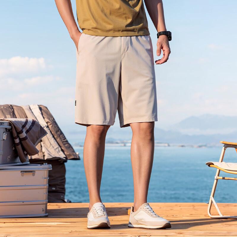 JEEP Men's 7A Antibacterial & Sun-Protective Loose Casual Pants