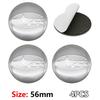 4PCS 56/60mm Car Wheel Center Hub Cap Sticker Decal Emblem Cover for Subaru WRX BRZ XV STI Outback Forester etc Y17