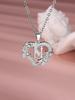 Collana Lettera Inglese a Forma di Cuore - Design alla Moda e Versatile
