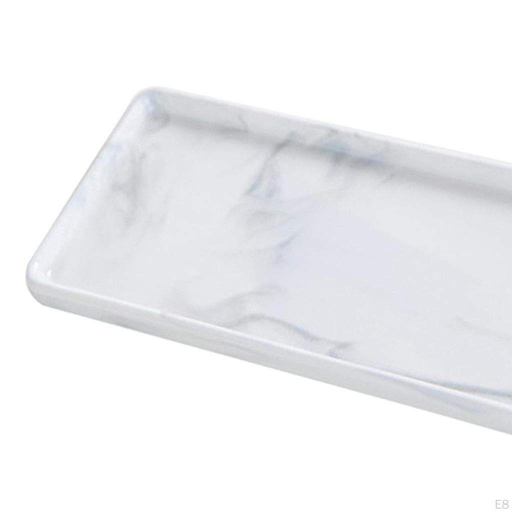 Ceramic Bathroom Vanity Tray Classic Rectangle For Dining Room Wedding Home