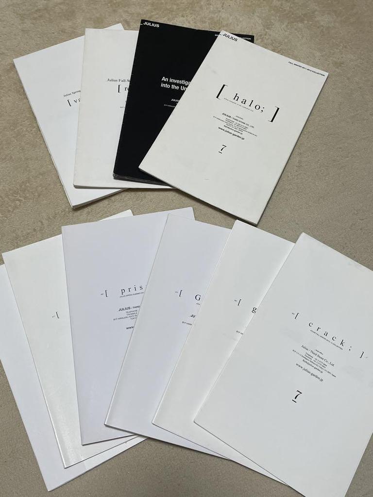 [USED] julius lookbook 10 books