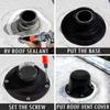Auto Exhaust Outlet Exhaust Fan Ventilation Caps Roof Vent Lid For Campers Offering Efficient Ventilation And Longevity