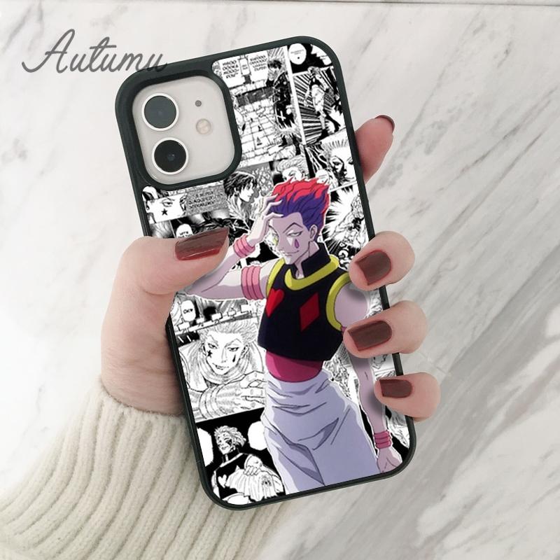 Hunter X Hunter Hisoka Anime Phone Case for iPhone 11 12 13 14 Pro Max Mini X XR XS SE 2020 6S 7 8 Plus Galaxy S21 S22 Shell
