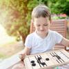 Fast Sling Game Toys Set Improves Hand Eye Coordination Wooden Construction Winner Board Games Toys