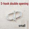 S925 Sterling Silver Question Mark Clasp for DIY Necklace and Bracelet Jewelry Making