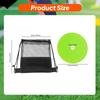 10 Flat Cone Markers for Sitting And Practicing Soccer.