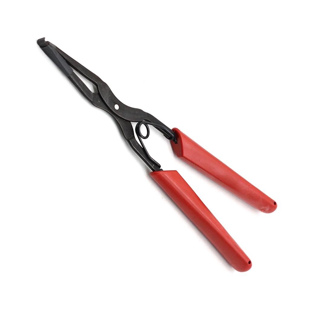Optical Fiber Pliers Flange Long Nose Rubber Anti Slip Handle Steel Head Portable Fiber Optic