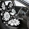 2 Stück Elegante Mandala-Blumen Autositzbezüge Kompatibel Für Vordersitz Passform, Waschbare Weiche Schutzbezüge Mit Mandala-Design, Kompati