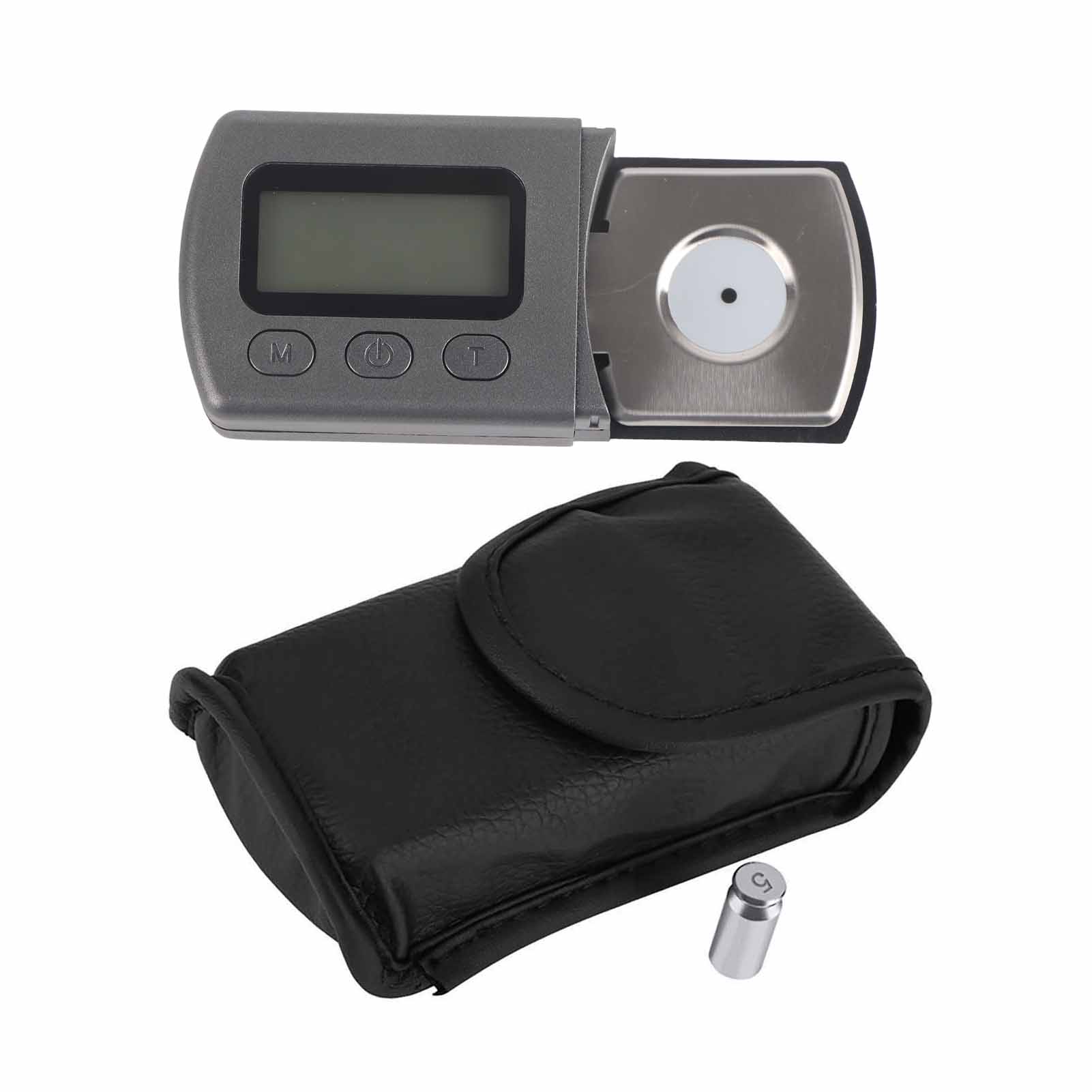 

LCD Digital Cartridge Stylus Tracking Force Gauge Scale 0.01g with 5g Calibration Weight