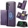 For Samsung Galaxy S24+ Case Compatible with MagSafe PC+TPU+PU Phone Cover