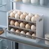Door Egg Tray OpenTop Refrigerator Storage Box Holder Rack