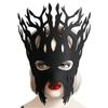 Face Mask Halloween Tree Mask for Kids Women Man Masquerade Party Cosplay Party, Carnivals, Halloween Cosplay Mask  Black