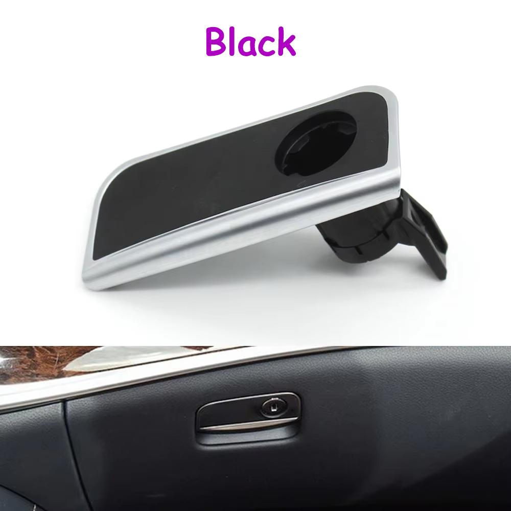 W222 X222 Car Front Passenger Side Glove Box Lock Latch Handle Switch Cover Lid Grip Lock For Mercedes BENZ S Class 2014- чёрный