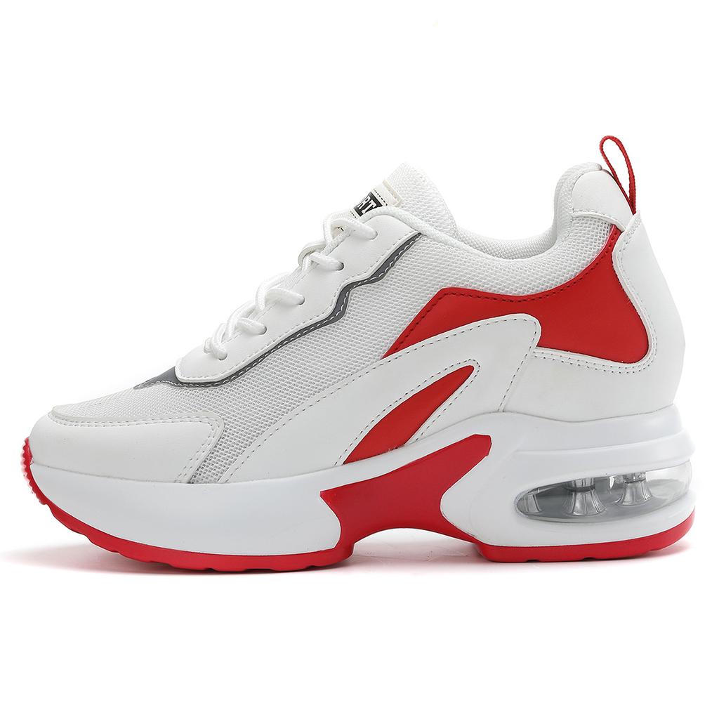 Spring new cushioning air cushion platform women's shoes versatile comfortable casual shoes women's large size sports shoes