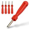 5 Pcs Car Valve Driver Tire Bar Wrench Air Valve Wrench Tire Valve Stem