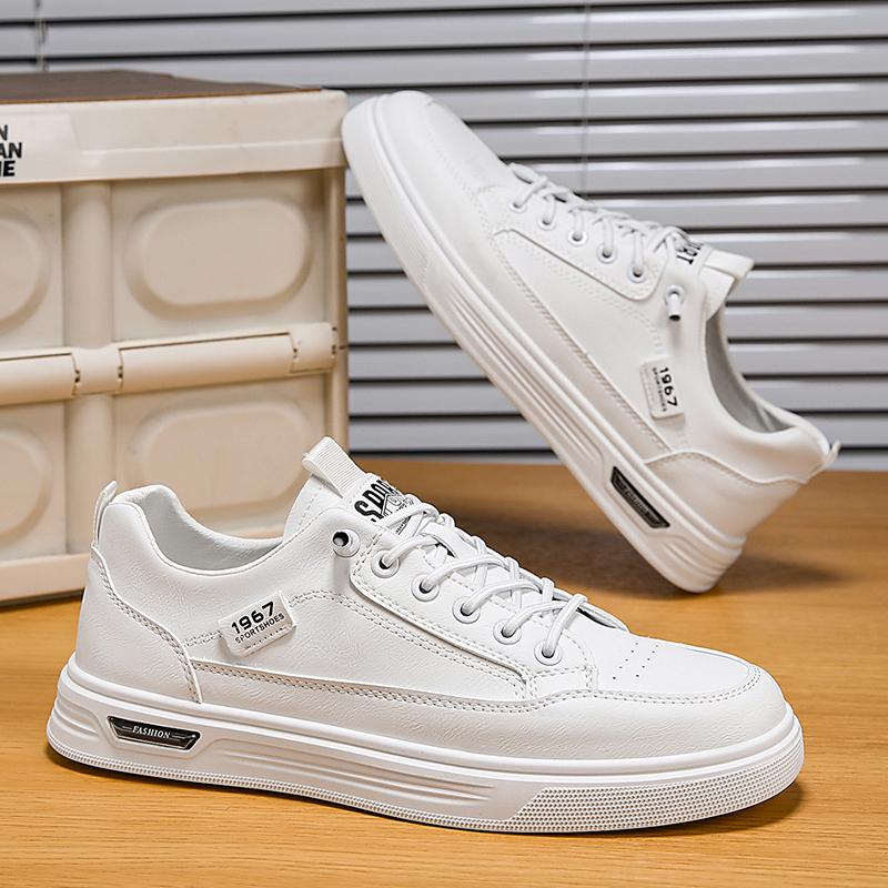 Men 's Casual Four Seasons Fashion Skateboarding Students Comfortable Sneakers Boys Trending Soft Sole Breathable Shoes
