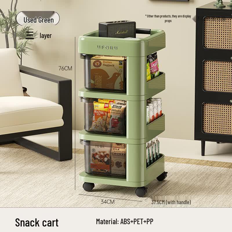 Pinhuan Rolling Drawer Storage Cart