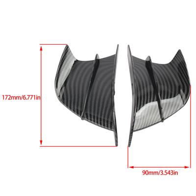 Motorcycle Fixed Wing For Ducati BMW S1000R RR YAMAHA Kawasaki HONDA Suzuki CBR600RR YZF R1 R3 Universal Aerodynamics Aileron