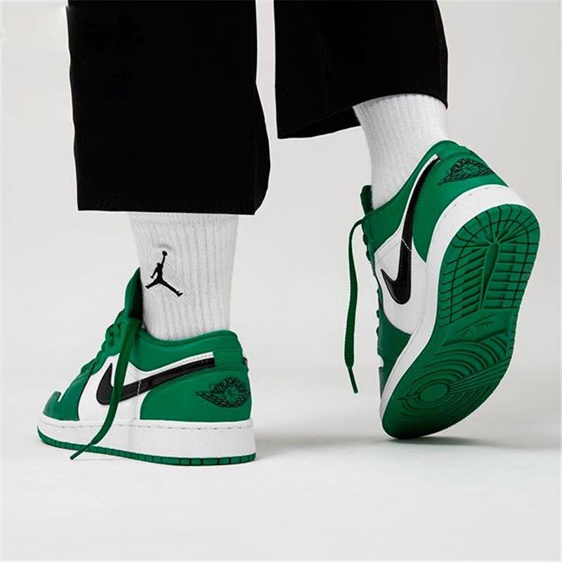 (GS) Air Jordan 1 Low 'Pine Green' Kids' 553560-301