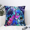 Deltarune Spamton    Square Pillow Cases Video Games Cushion Covers Customized Zipper Decorative Pillowcase for Home 4040cm