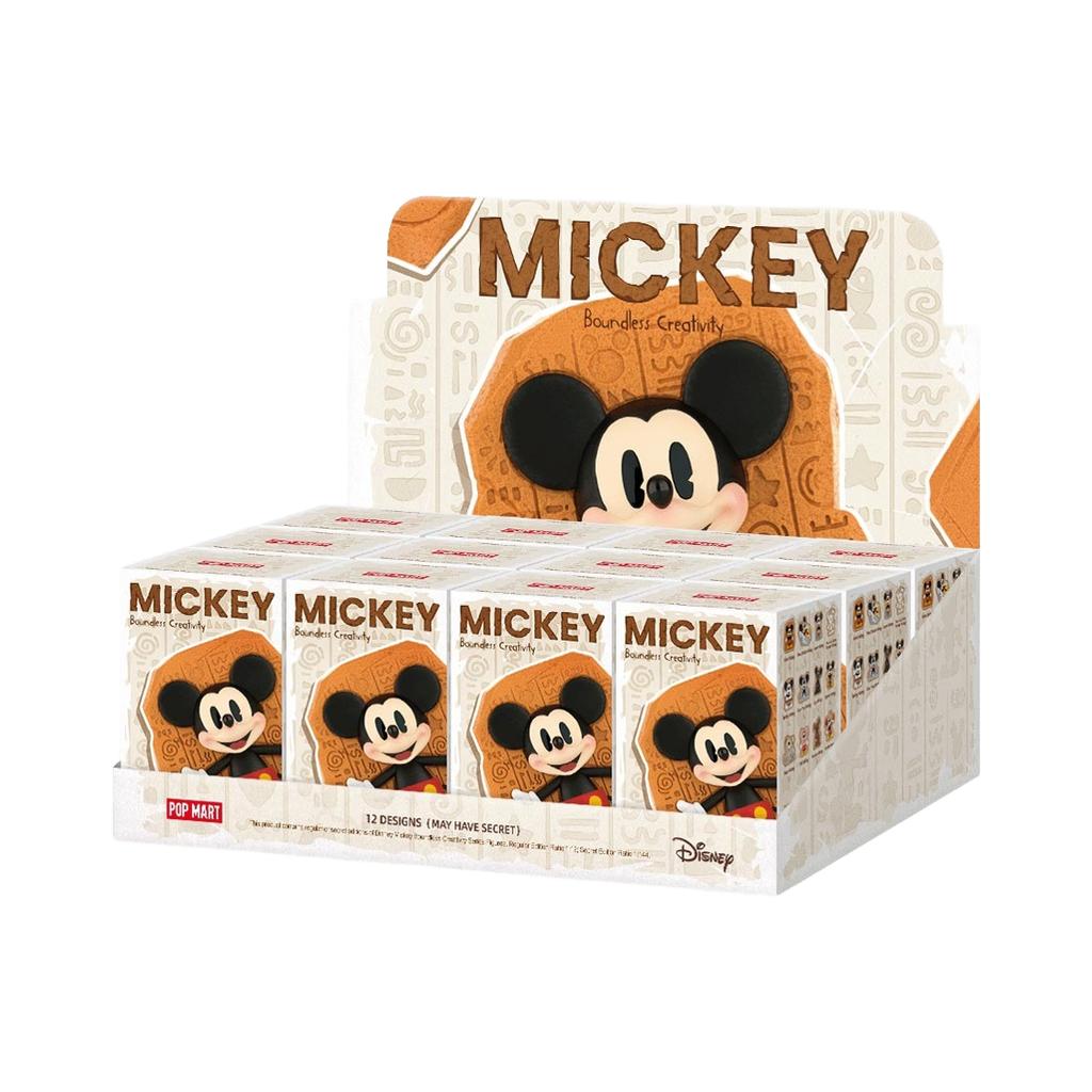 Pop Mart Disney Mickey Boundless Creativity Series Figures Sealed Case (12 Blind Boxes)