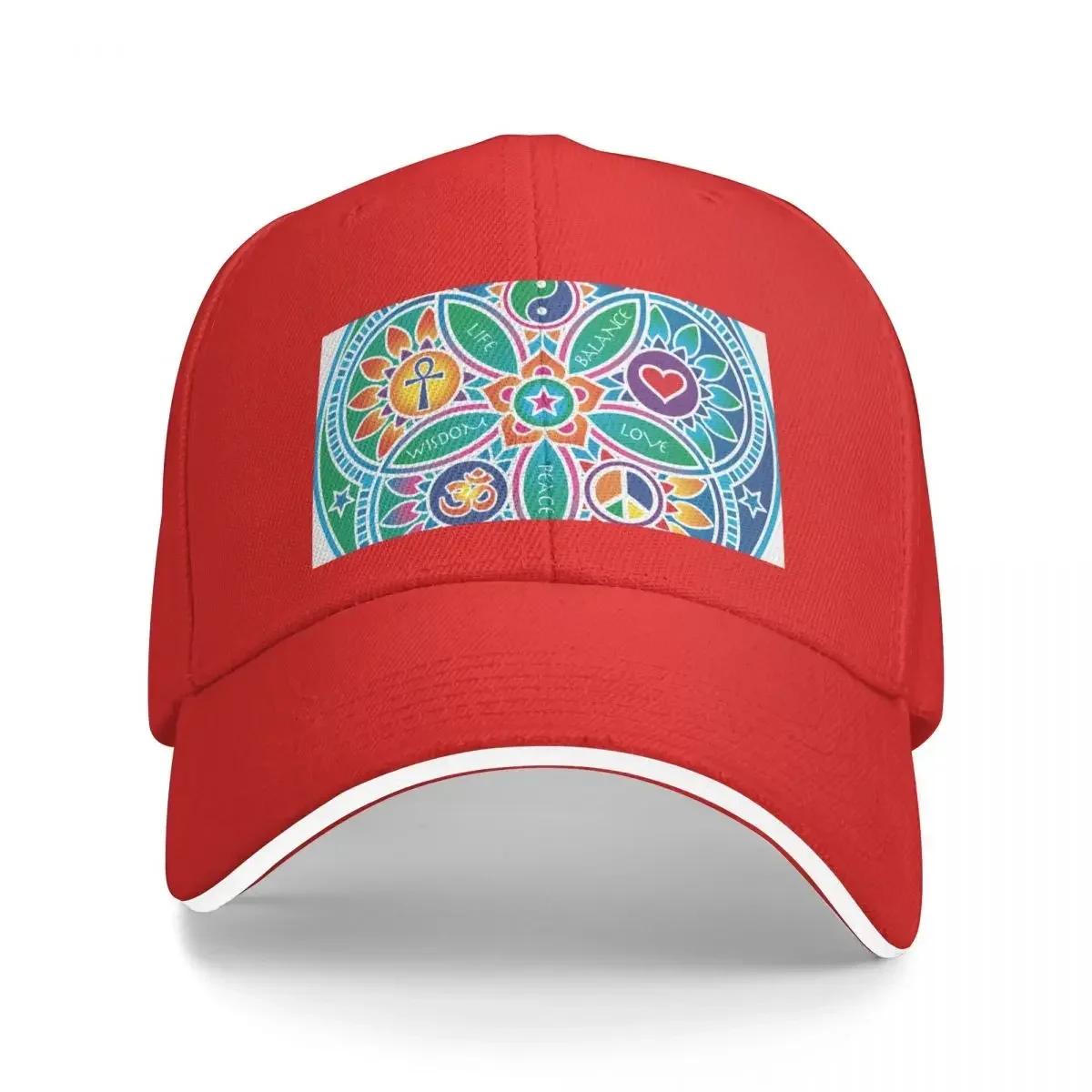

Flower of Life Baseball Cap Hat Luxury Brand Ball Cap Designer Hat summer hat Unisex WoUnisexs