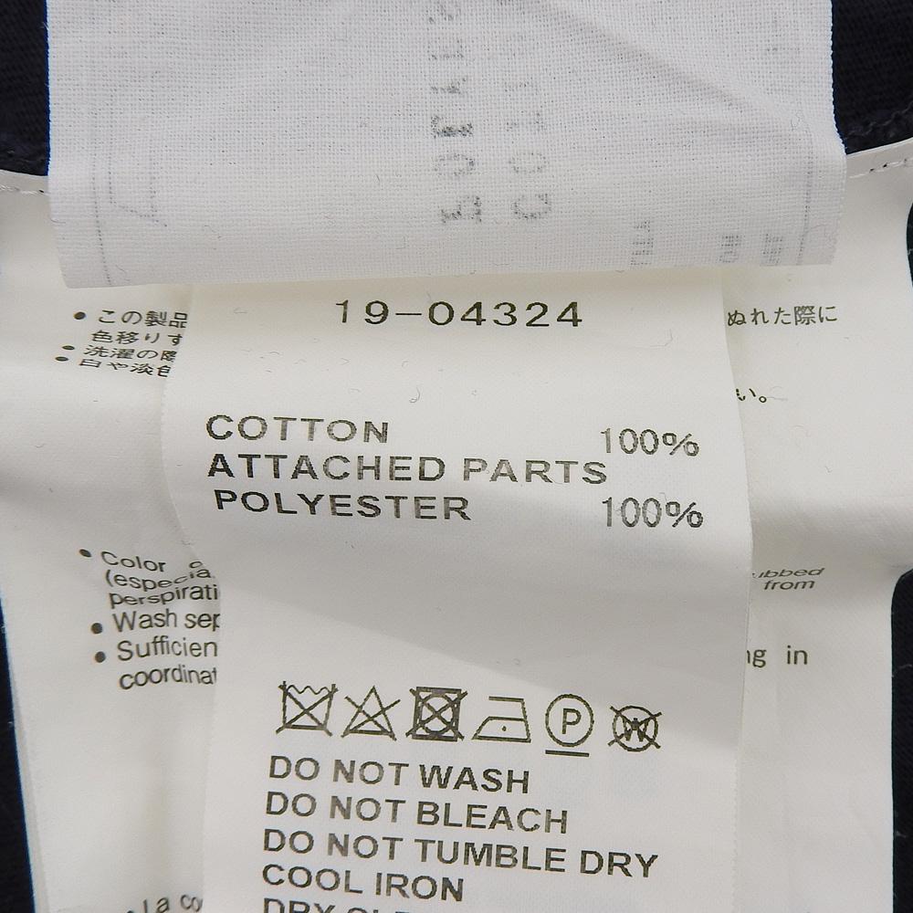 sacai Excellent condition women's docking T-shirt, navy and green, size 2, 19-04324, 19Stainless Steel tops 2 Navy x greenUsed